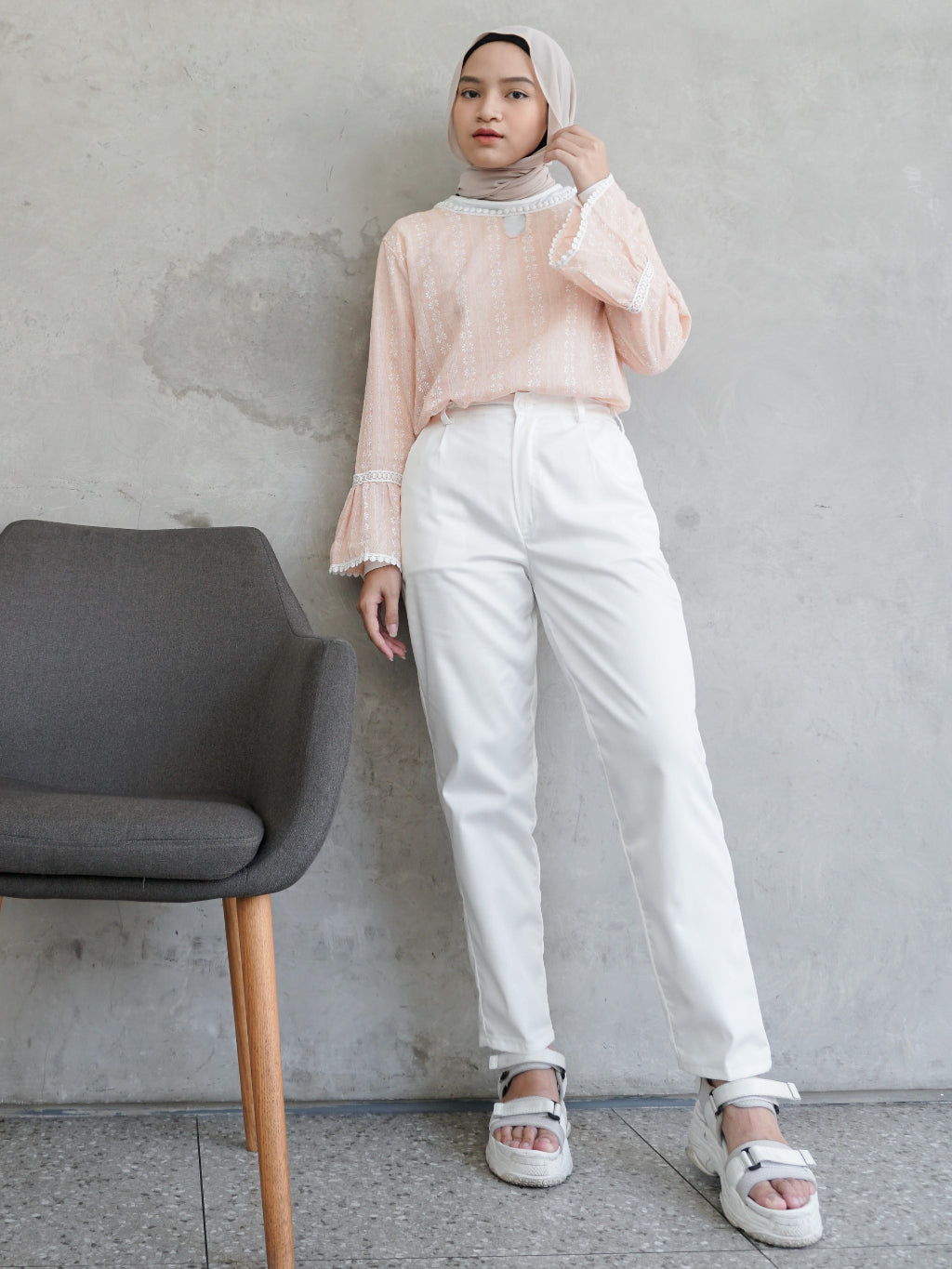 Senada Pants White
