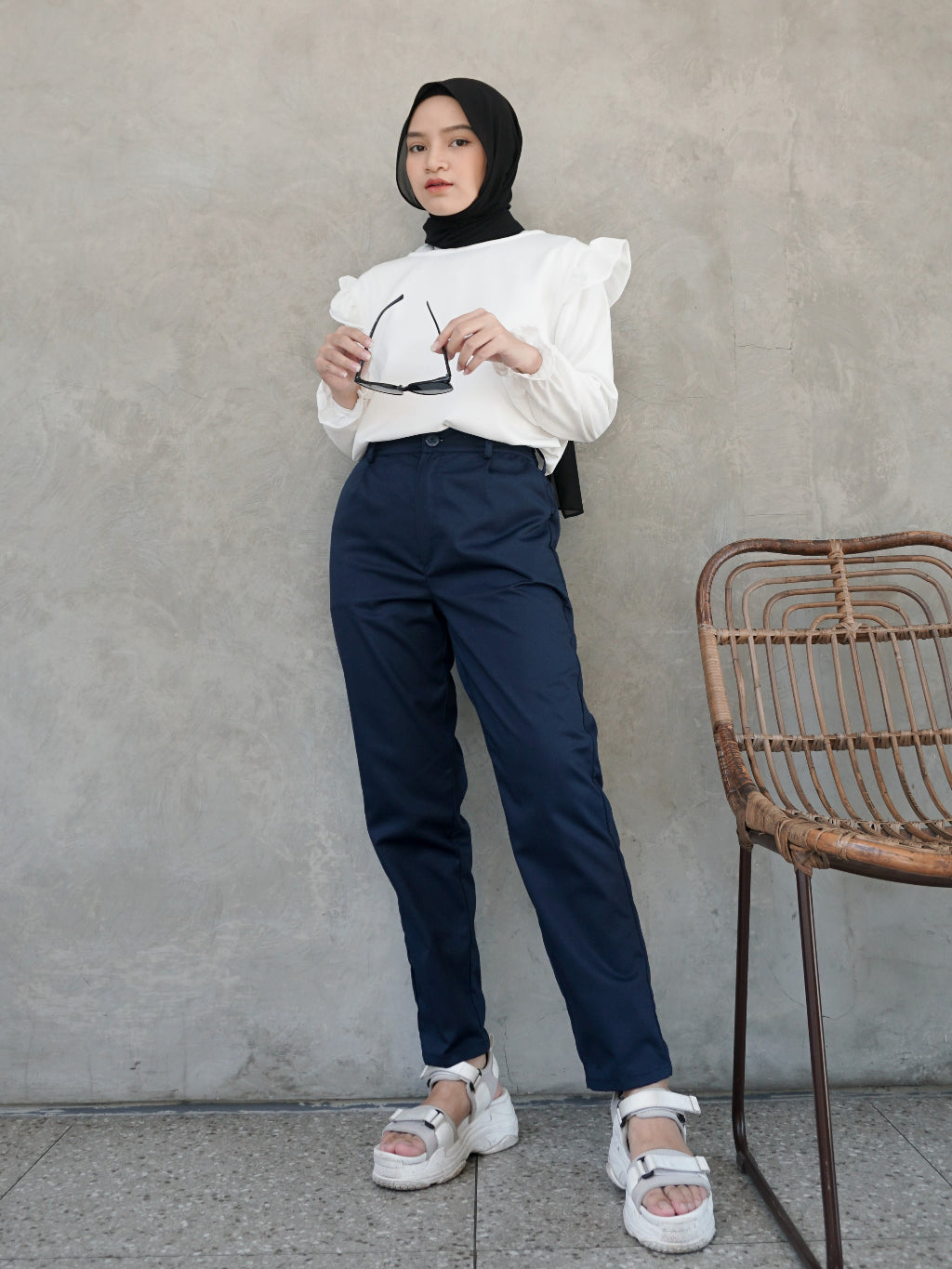 SEELARAS - Selaras Pants Denim / Celana Panjang Wanita